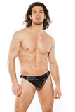 92% Polyester 8% Elastan Thong One Size Black