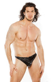 92% Polyester 8% Elastan Thong One Size Black